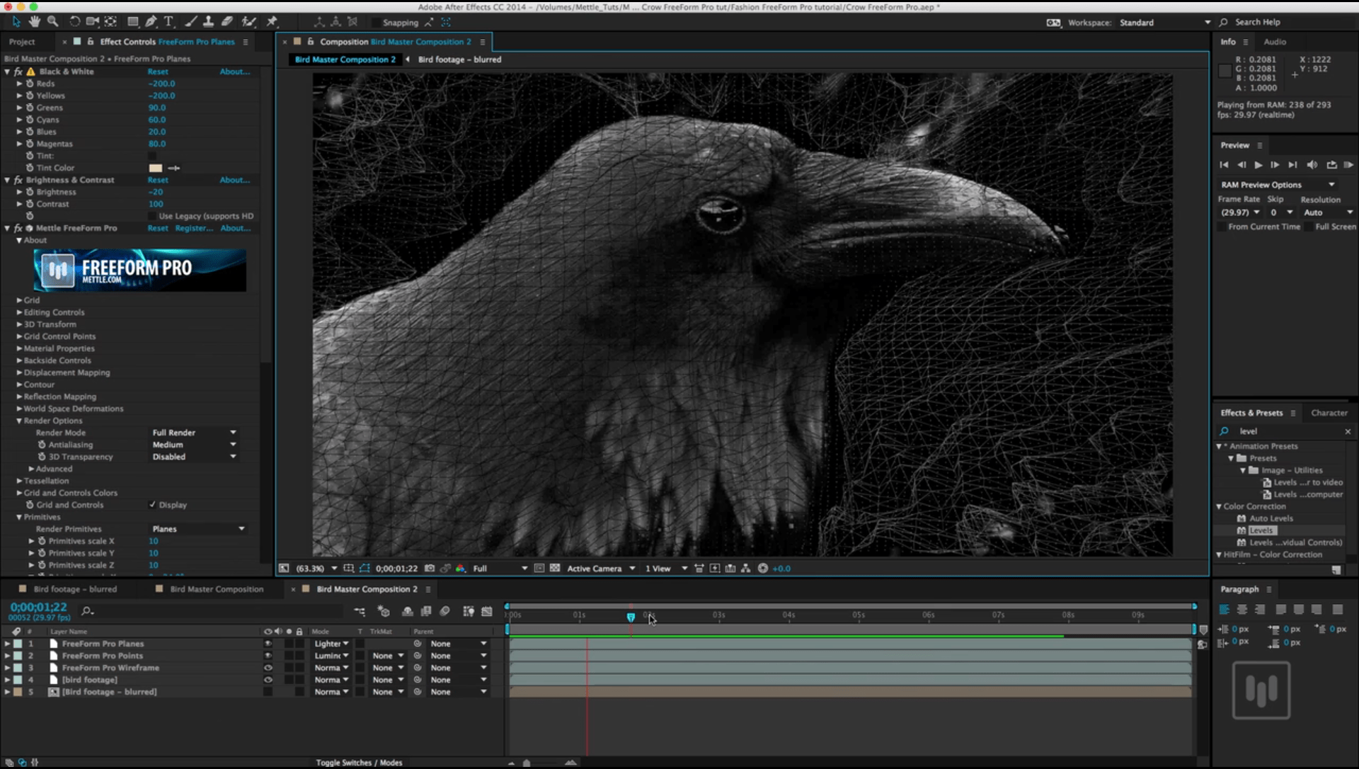 Transform Footage Into A Layered Mix Of 3d Renders After Effects Freeform Pro Mettle