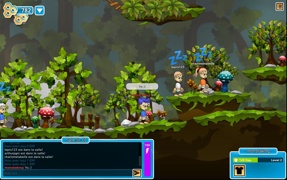 Jeu De Tchat Multijoueur Rencontre Ado En Ligne Monstia