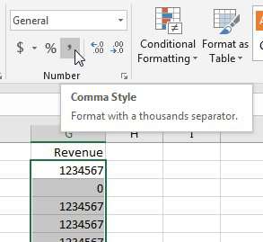 Comma Just Comma - Excel Tips - MrExcel Publishing
