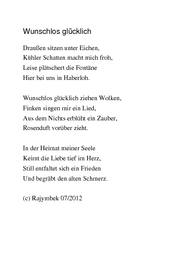 Gedichte: Wunschlos Glücklich Von Rajymbek 510_x_369_png