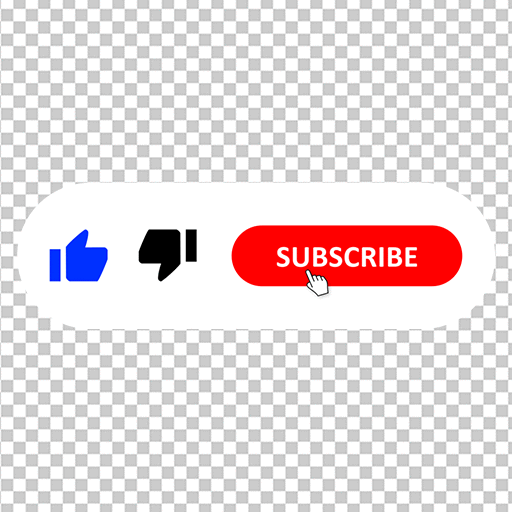 YouTube like dislike and subscribe button - MTC TUTORIALS