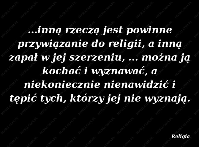 Religia Cytaty Slowa Mysli Com Pl