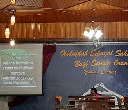Ibadah Jumat Agung 10 April 2020 di Gereja Kingmi Sejahtera Nabire