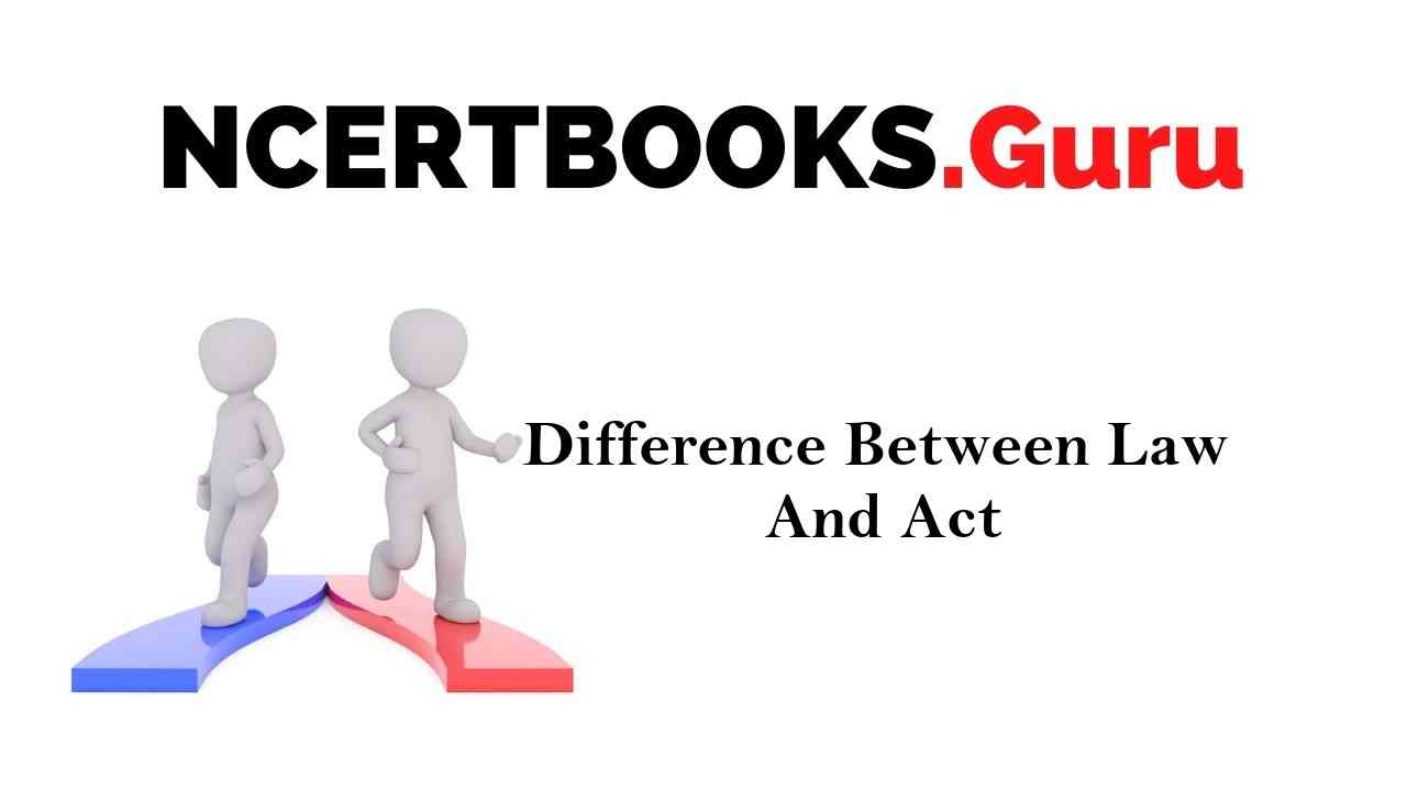 What Is Difference Between Act And Rule?