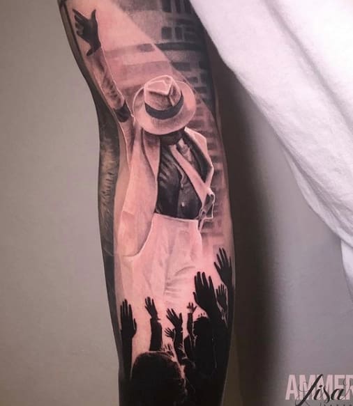 Best 26 Michael Jackson Tattoos Ever - Nsf - Music Magazine 583_x_506_jpg