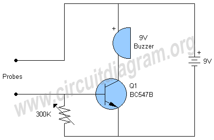 Water Level Indicator Circuit Diagram Using Bc547