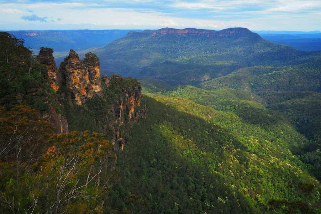 three sisters blue mountains