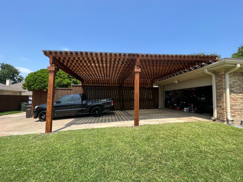 Pergola carports