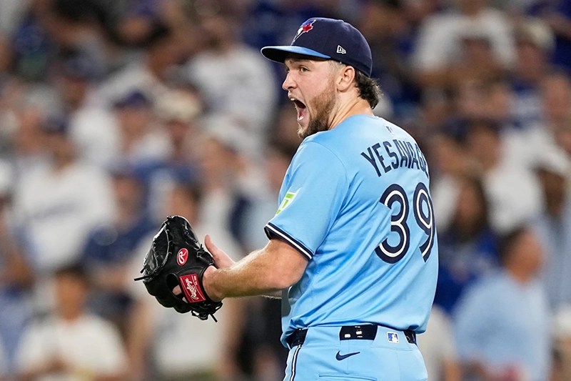 Yesavage strikes out 12 as rookie pitches Blue Jays previous Dodgers 6-1 for 3-2 lead in World Collection – One America Information Community