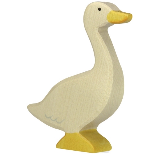 Holztiger Gans Prachtig Handgemaakt Speelfiguur Duurzaam Hout