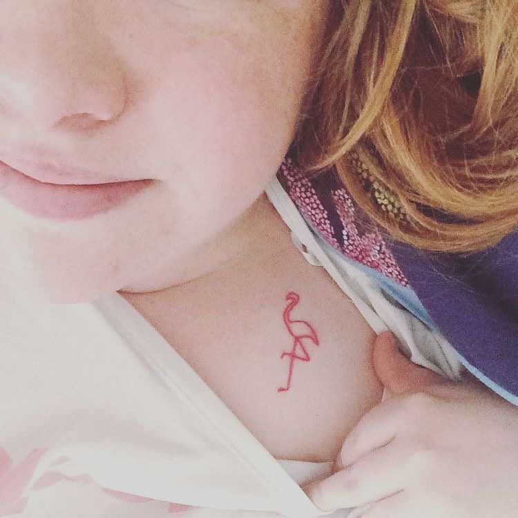 30+ Geweldige Flamingo Tattoos (En De Betekenis) - One Hand In My Pocket 750_x_750_jpg