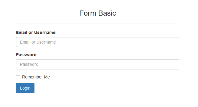Membuat Macam-Macam Form dengan Bootstrap - ONPHPID