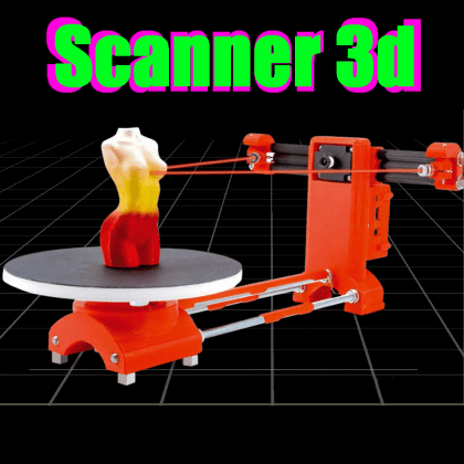 An Open Source 3d Scanner Made With Raspberry Pi Open Electronics Open Electronics
