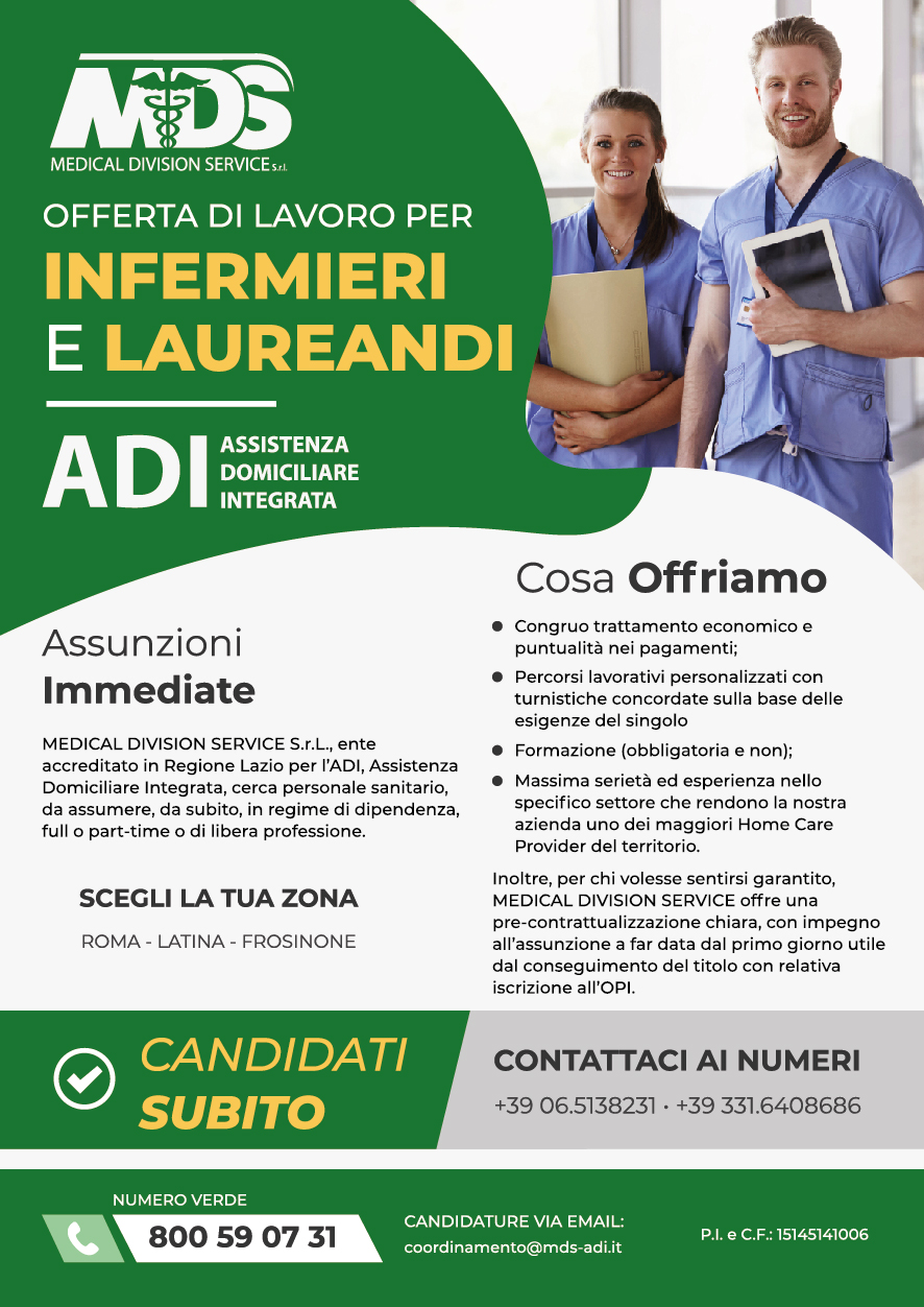 Offerta Di Lavoro - Medical Division Service | Opi Caserta - Ordine Delle Professioni Infermieristiche Di Caserta 1252_x_886_jpg