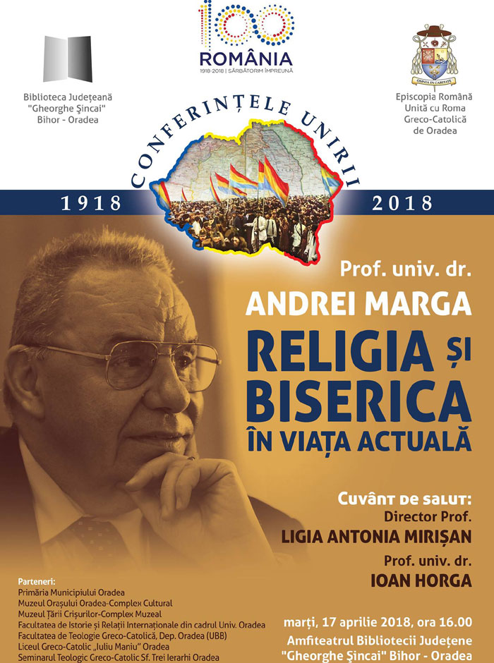 ConferinÅ£elor Unirii Religia Si Biserica In ViaÅ£a ActualÄ PrezintÄ Prof Univ Dr Andrei Marga Ovidan