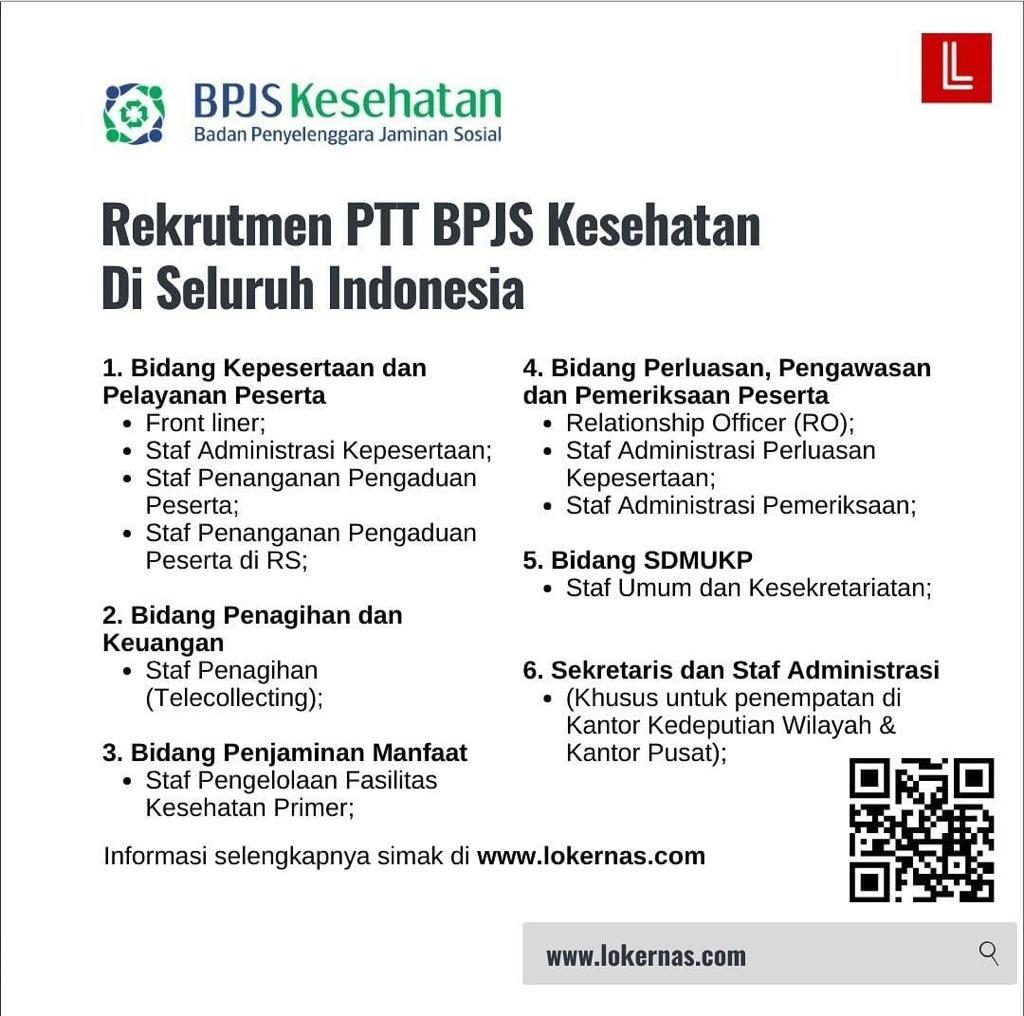 LOWONGAN KERJA BPJS | | STIKes Panca Bhakti Bandar Lampung