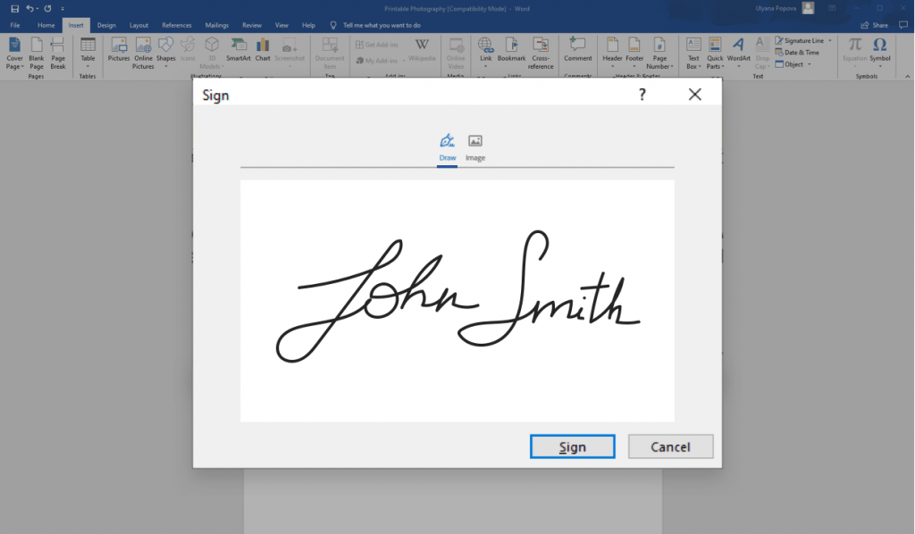 Cara Mudah Membuat Tanda Tangan Digital di Word