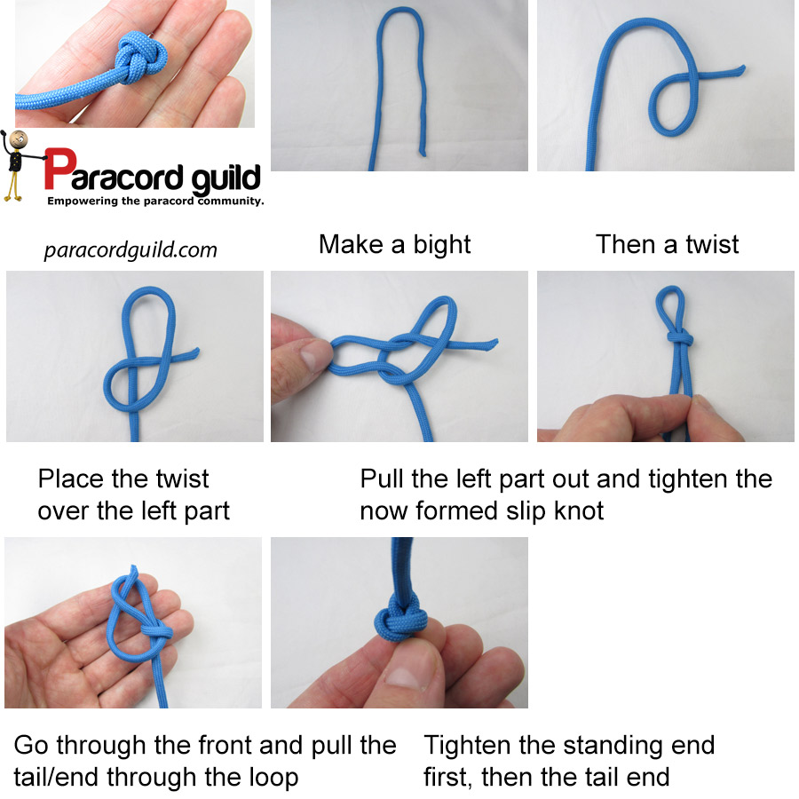 Top 32+ Pictures how to tie a knot with paracord Superb