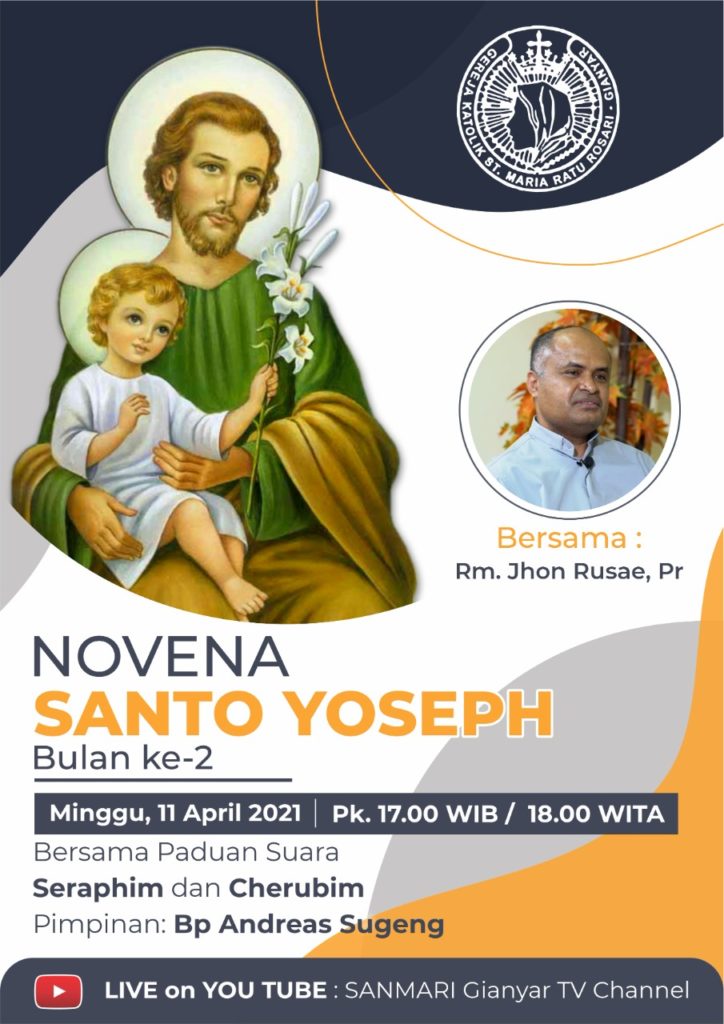 Novena Santo Yoseph | Gereja Katolik St. Maria Ratu Rosari