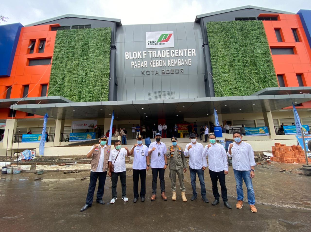 TPS Sudah Dibongkar, Blok F Pasar Kebon Kembang Siap Beroperasi | PERUMDA  PASAR PAKUAN JAYA