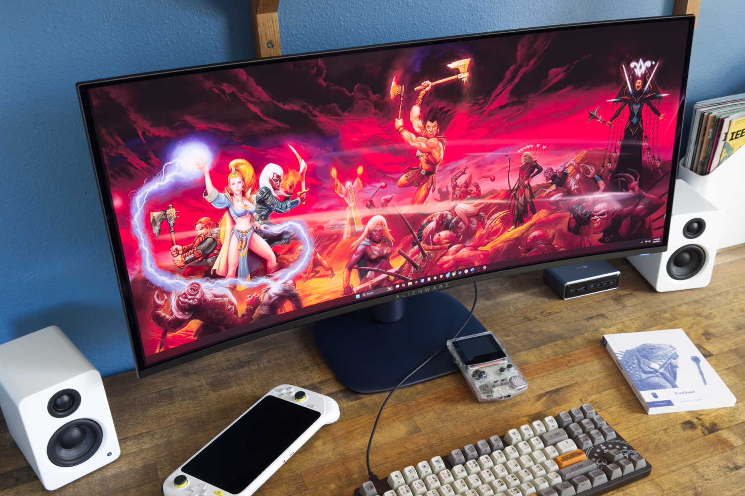 Alienware’s OLED ultrawide gaming monitor is 0 on Amazon