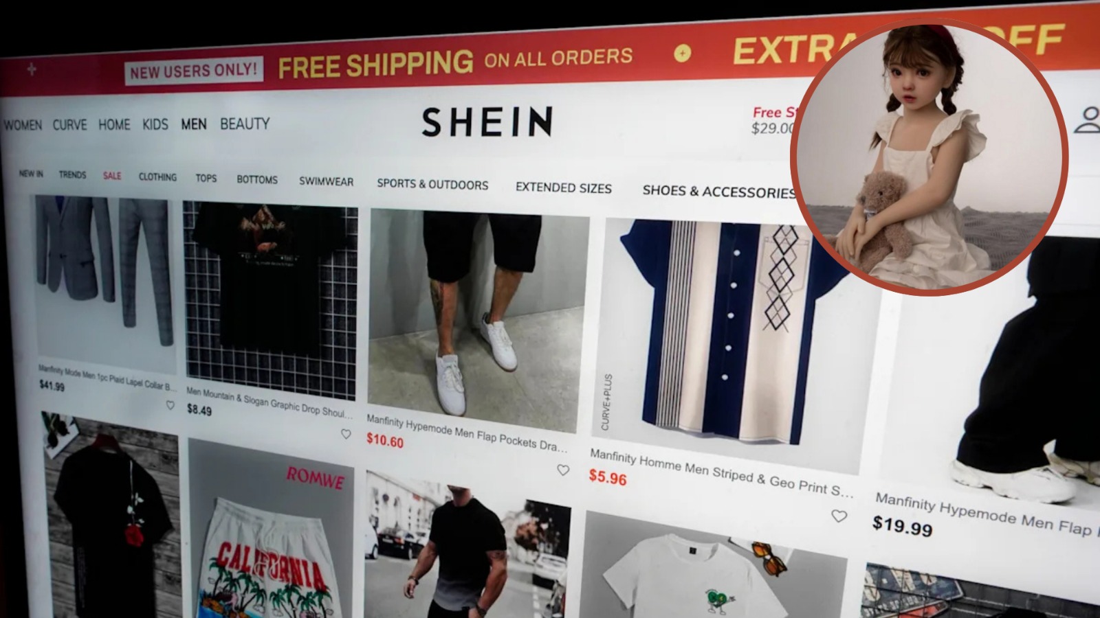 Francia podría prohibir a SHEIN por “muñecas sexuales con apariencia infantil” –