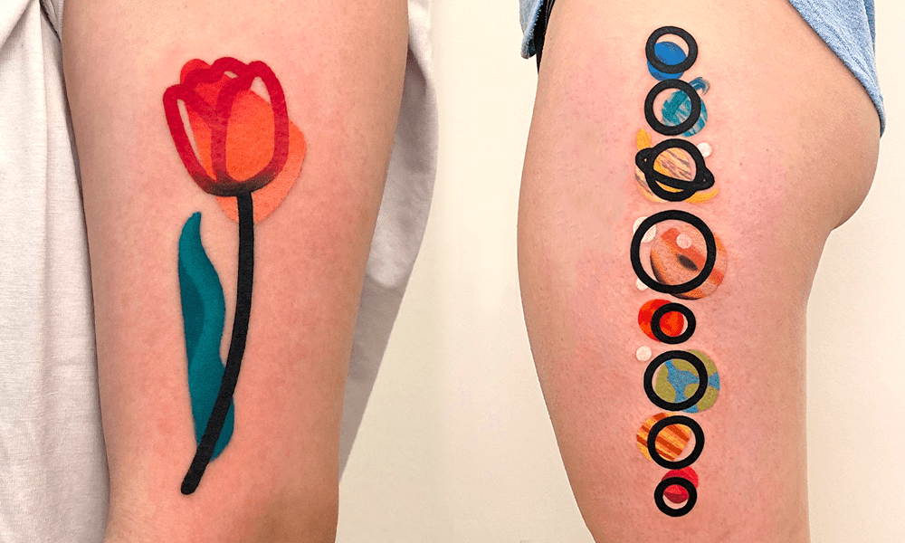 Mambo, L'artista E Tatuatore Milanese Che Ha Inventato Lo Stile "Destrutturato" - Picame 600_x_1000_png