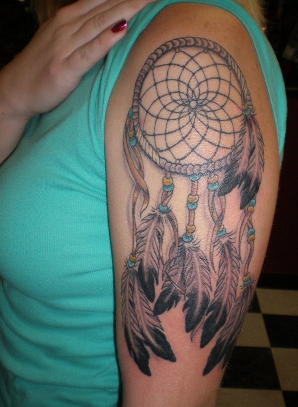 72 Unique Dreamcatcher Tattoos With Images 818_x_600_jpg