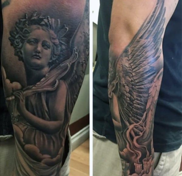 100 Best Angel Tattoos For Men And Women 582_x_600_jpg