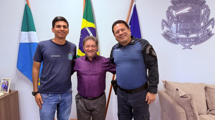 Comandante do CPA-6 visita prefeito de Coxim e reforça parcerias Comandante do CPA-6 visita prefeito de Coxim e reforça parcerias