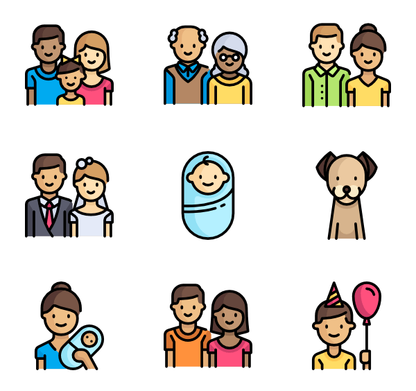Vector Immagine Della Famiglia Png | Png Mart 564_x_600_png