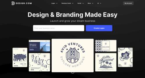 Home page of Design.com Home page of Design.com