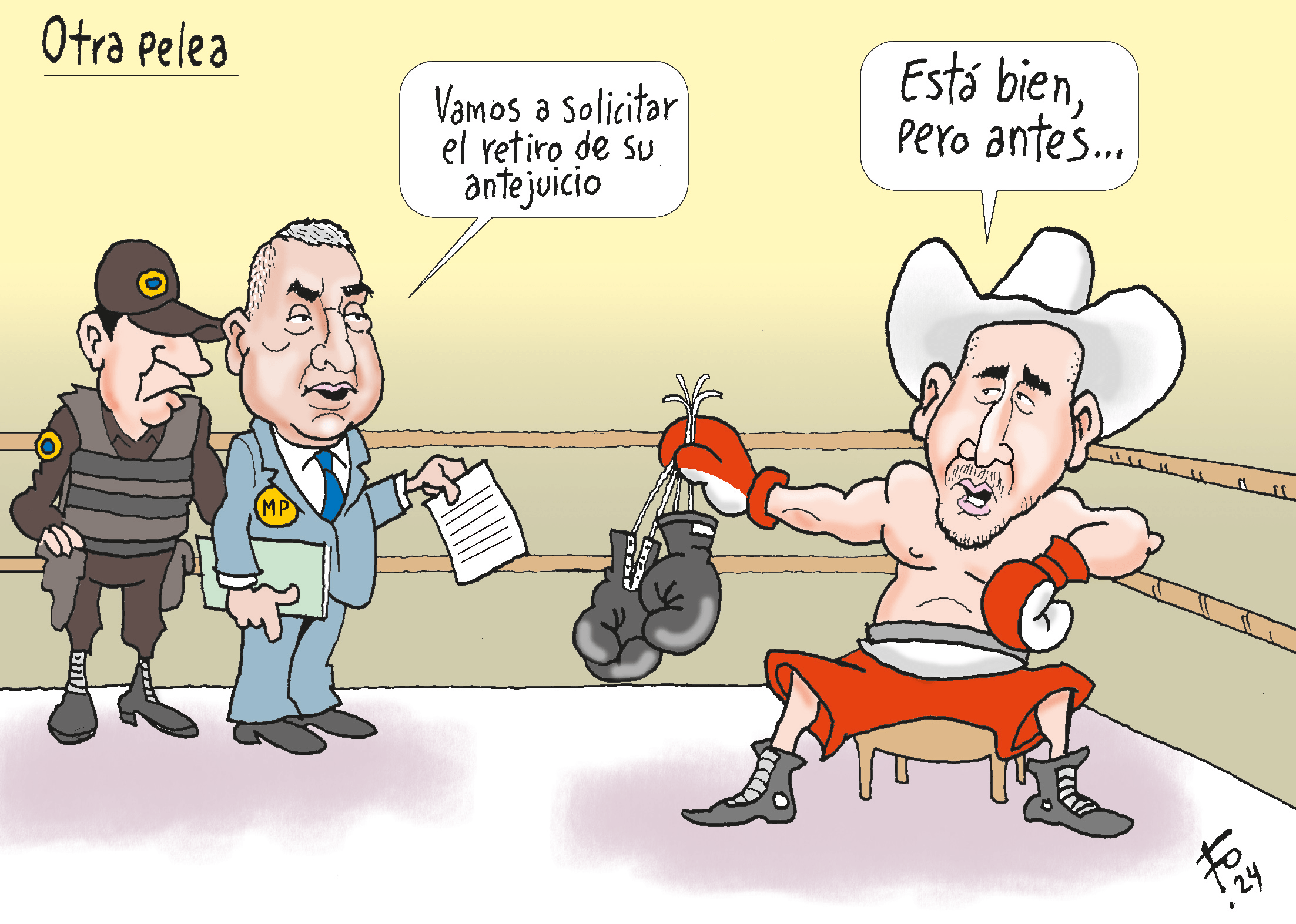 otra pelea
