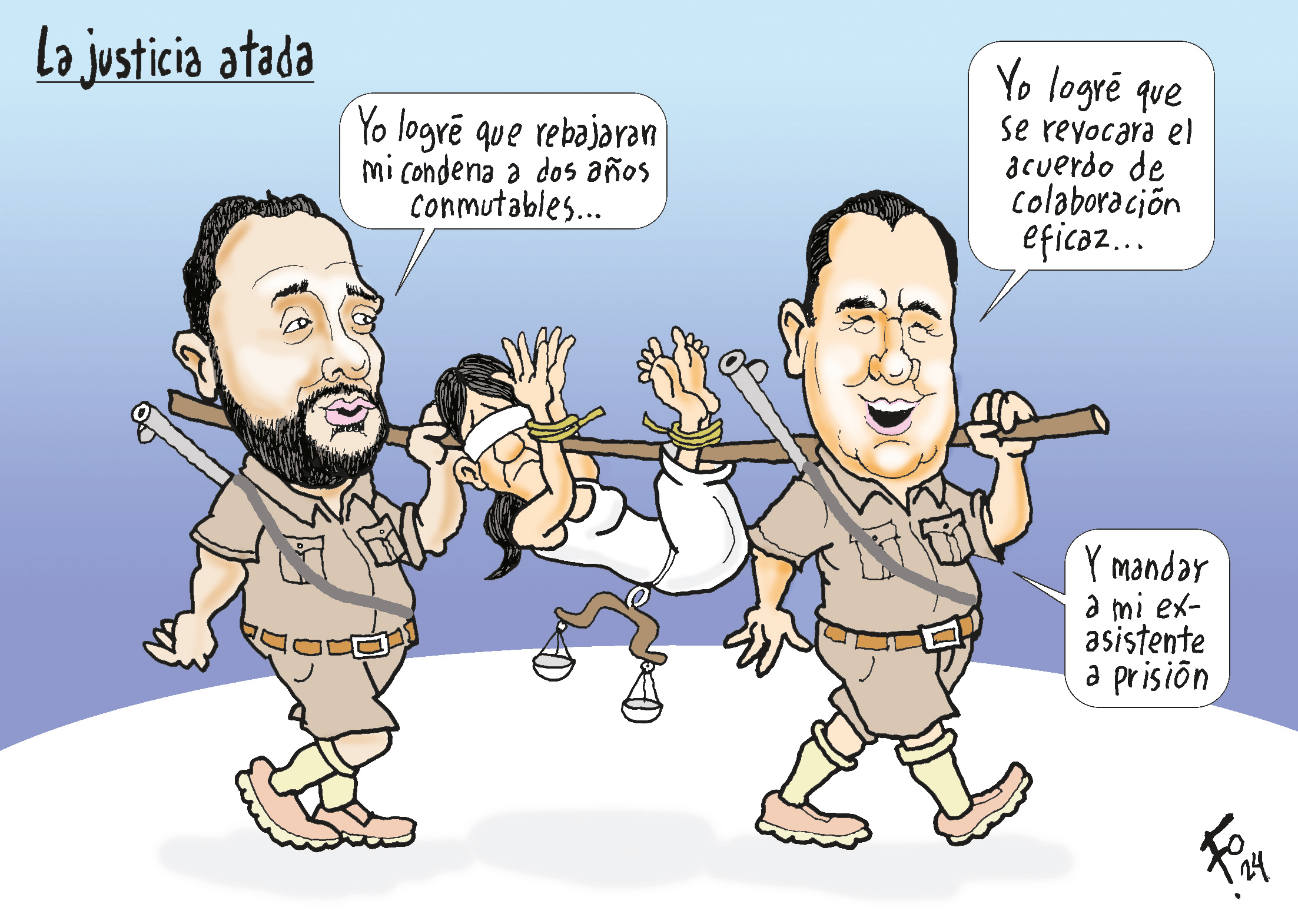 Justicia atada