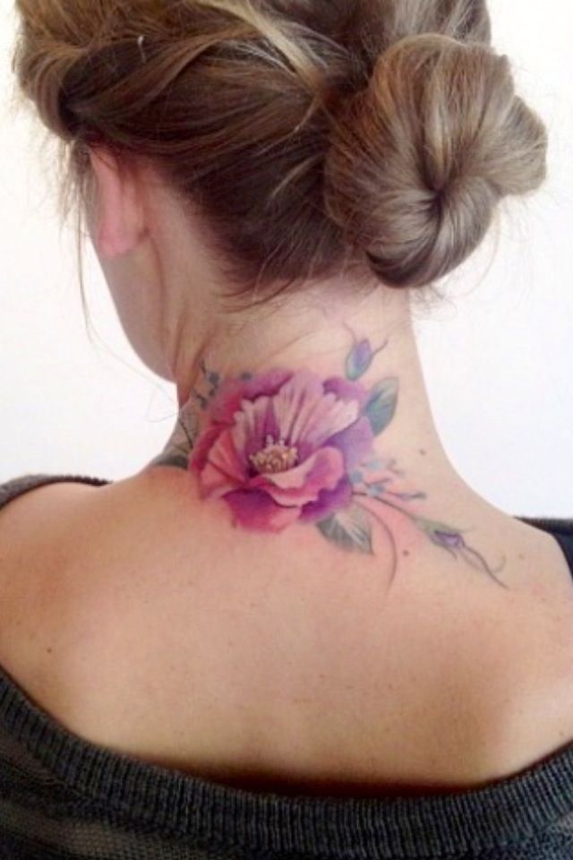 15 Pretty Neck Tattoos For Women - Pretty Designs 960_x_640_jpg