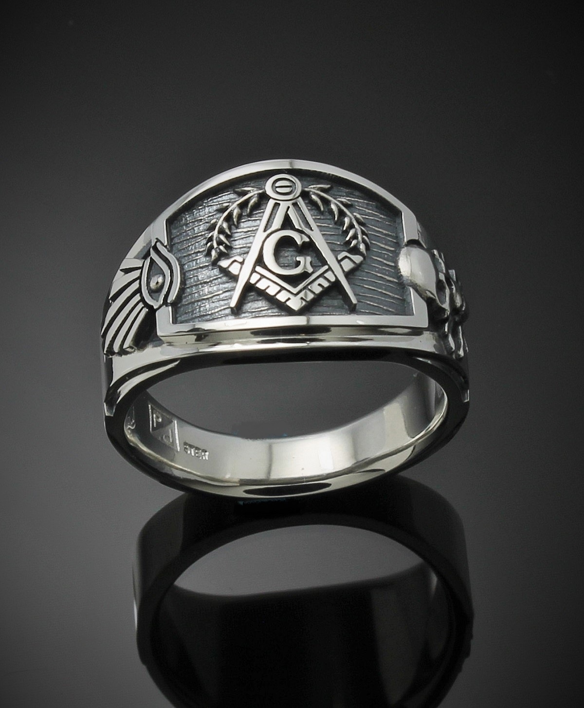 Silver masonic jewelry