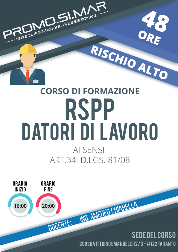 Corso Per Datori Di Lavoro - Rspp Rischio Alto [Fad] :: Promosimar :: Ente Di Formazione Professionale 842_x_595_jpg