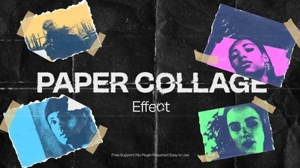 Videohive – Paper Collage – 59611435 Videohive – Paper Collage – 59611435