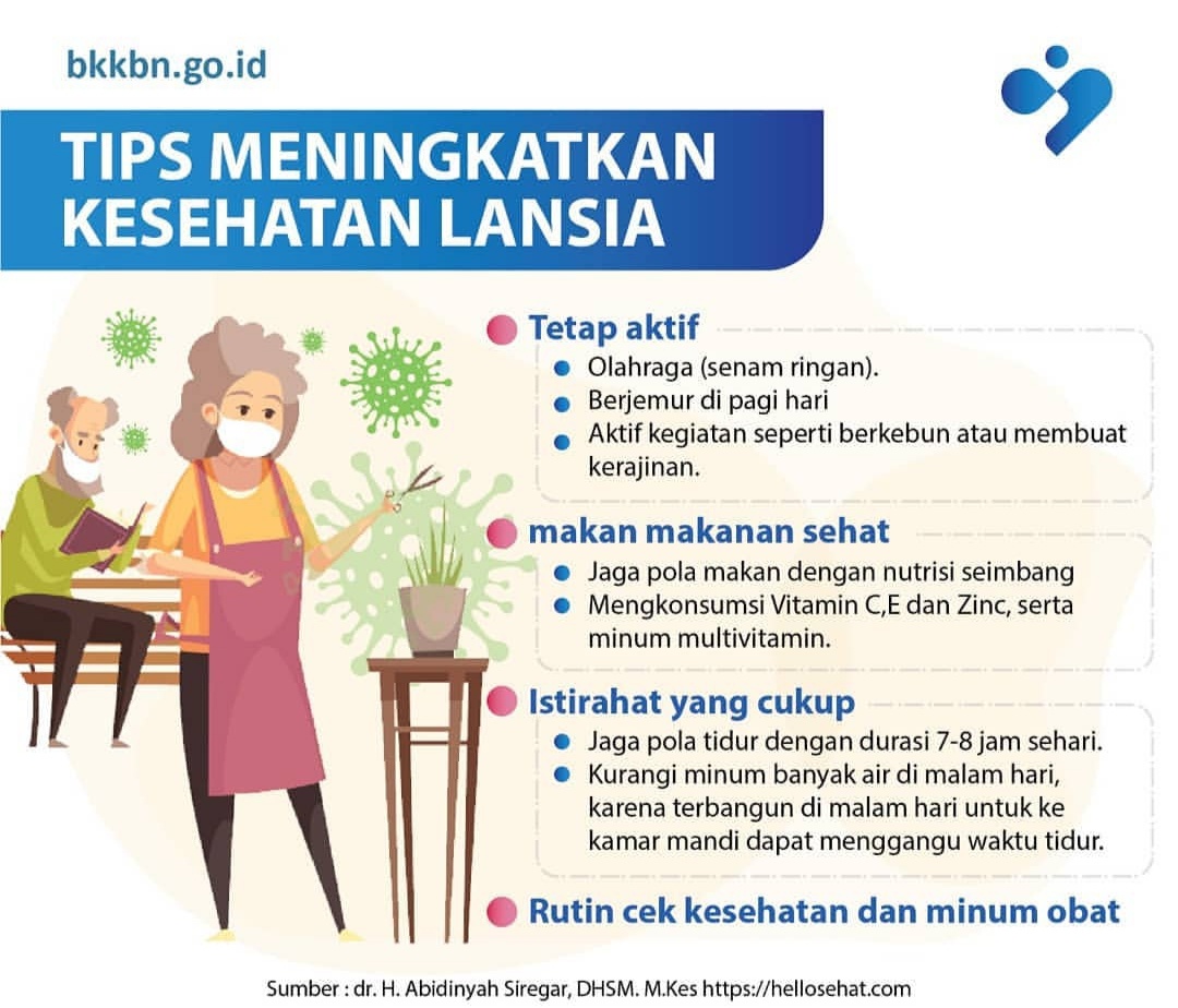 Tips Meningkatkan Kesehatan Lansia | YPW ‘Hana’