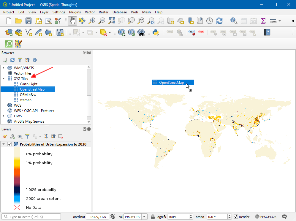 как рисовать в qgis