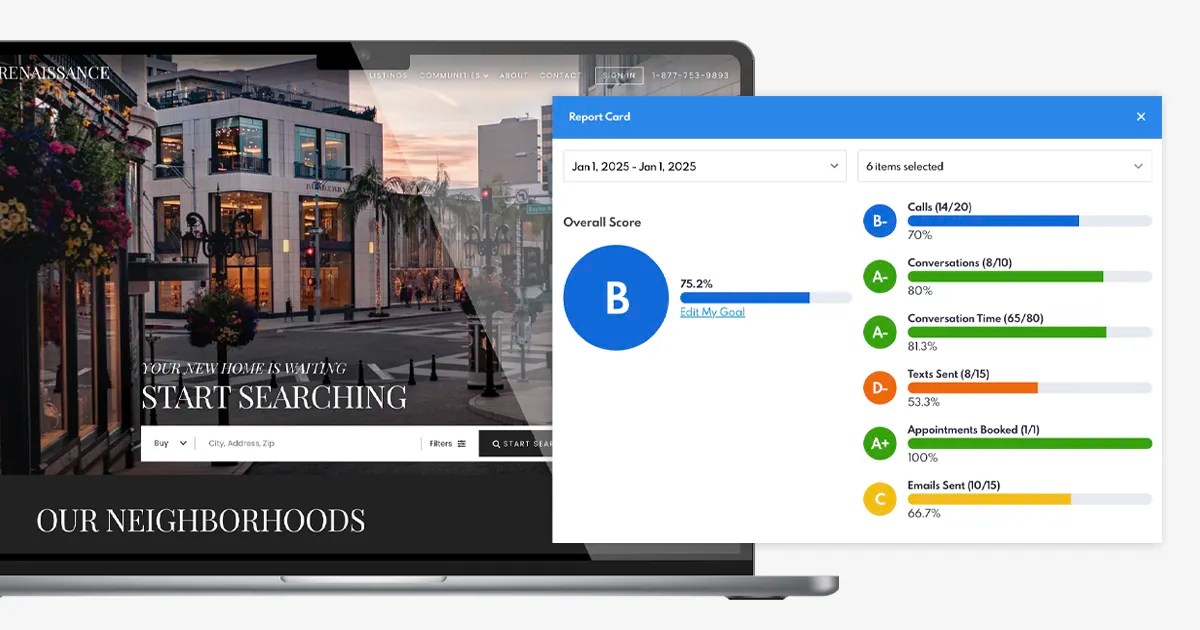 Comece 2026 com força com o melhor site e CRM para corretores imobiliários
