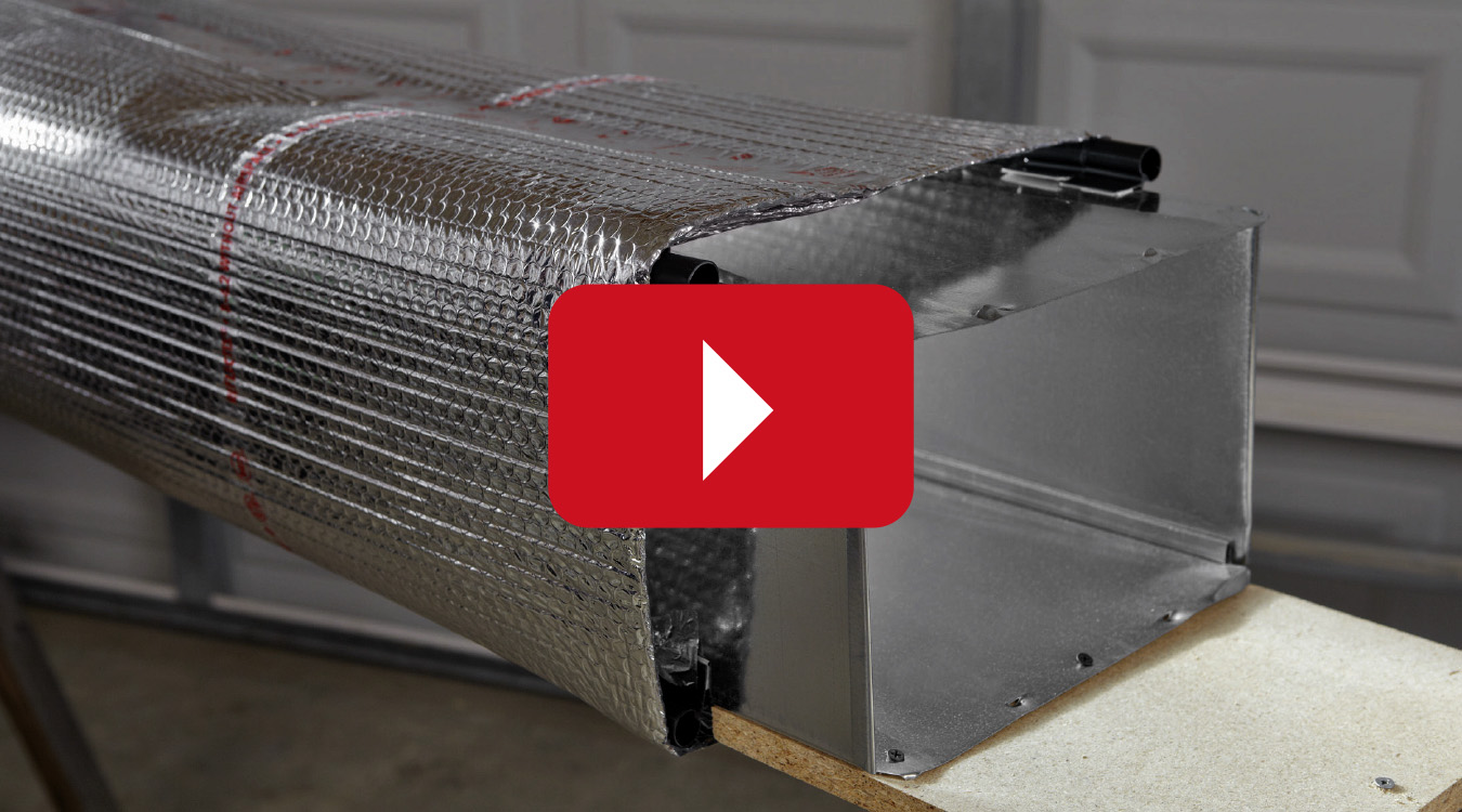 Outdoor Duct Insulation Wrap