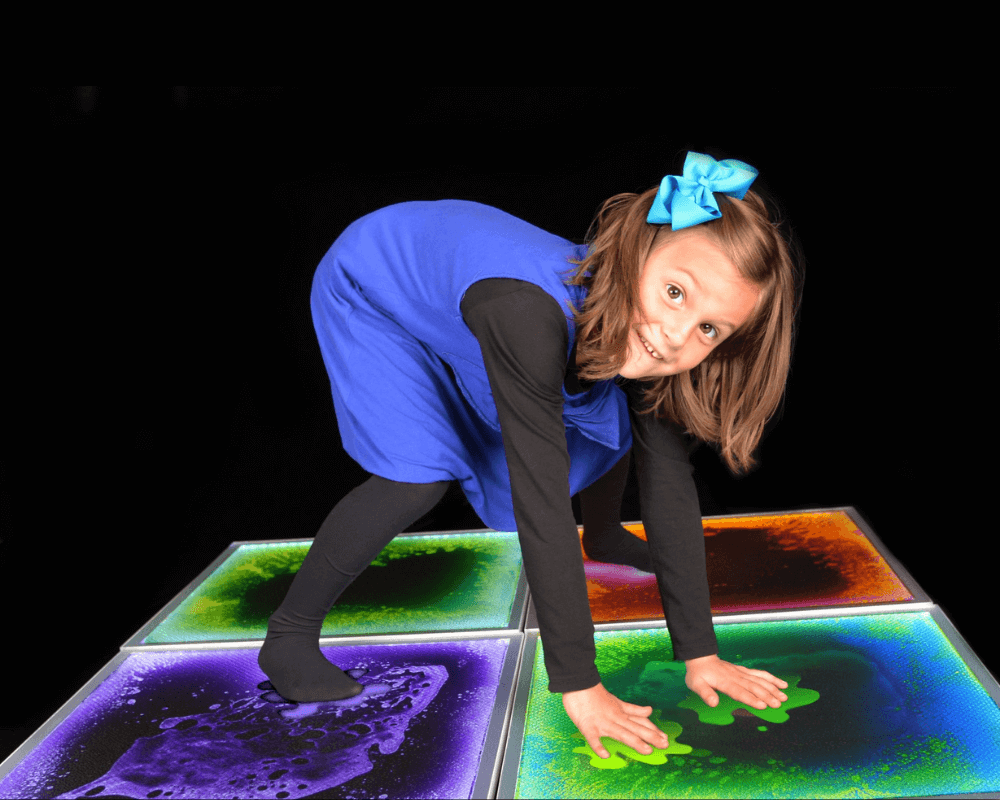 Light up flooring tiles