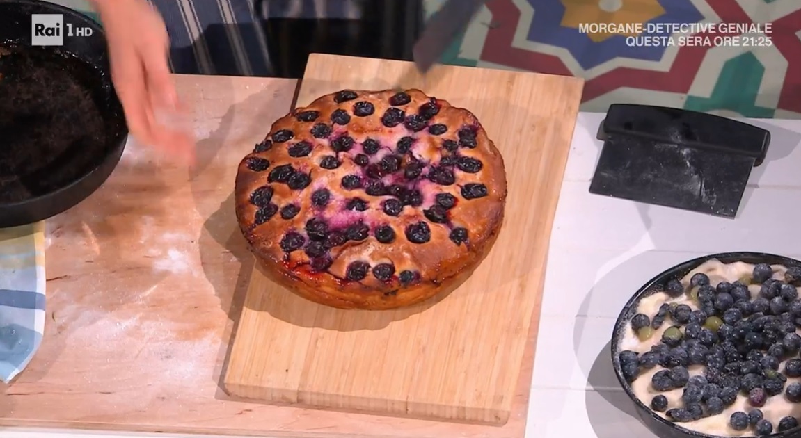 E Sempre Mezzogiorno Ricetta Focaccia Dolce All Uva Di Fulvio Marino