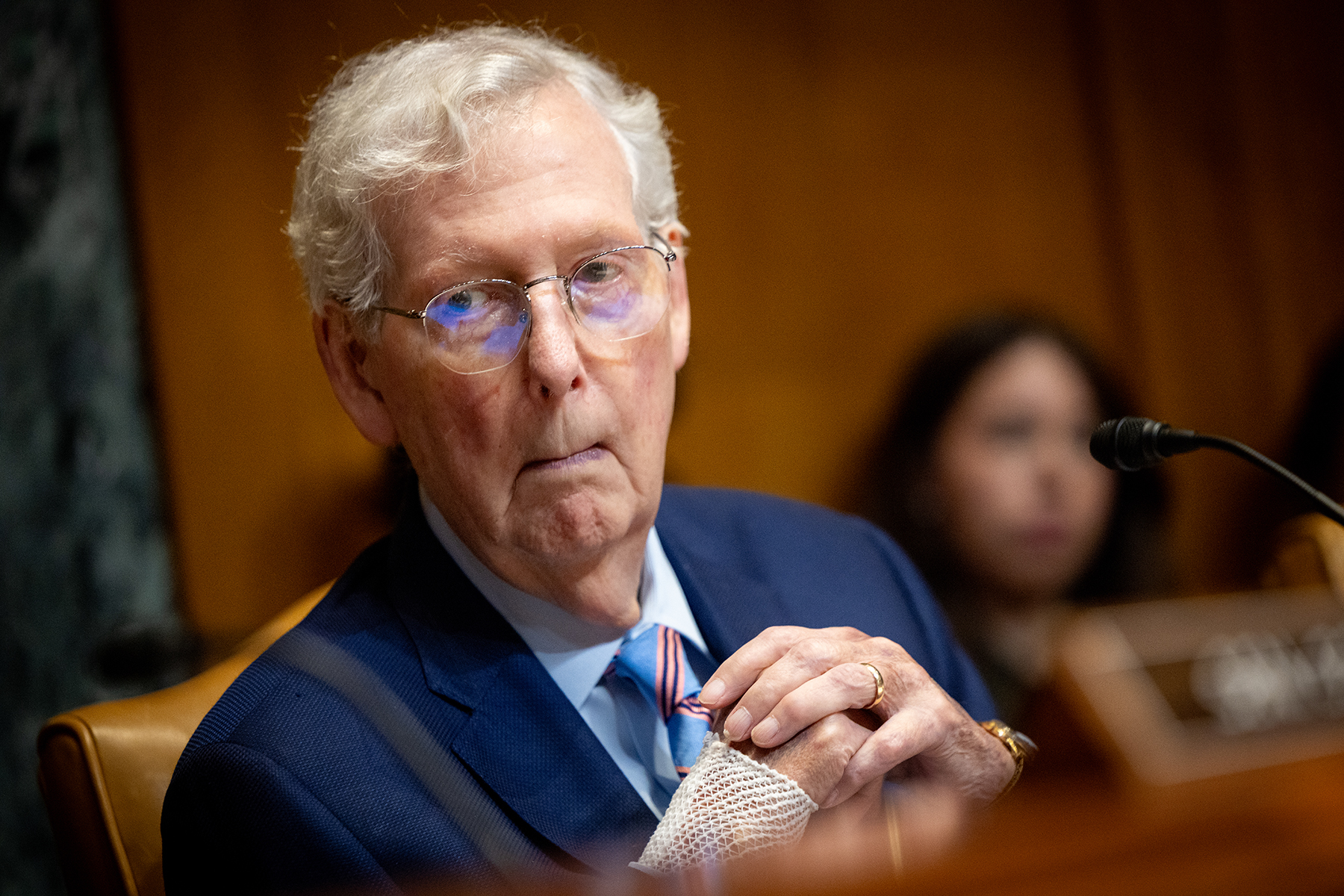 Mitch McConnell Has Been in the Hospital for Weeks. What’s Going On?