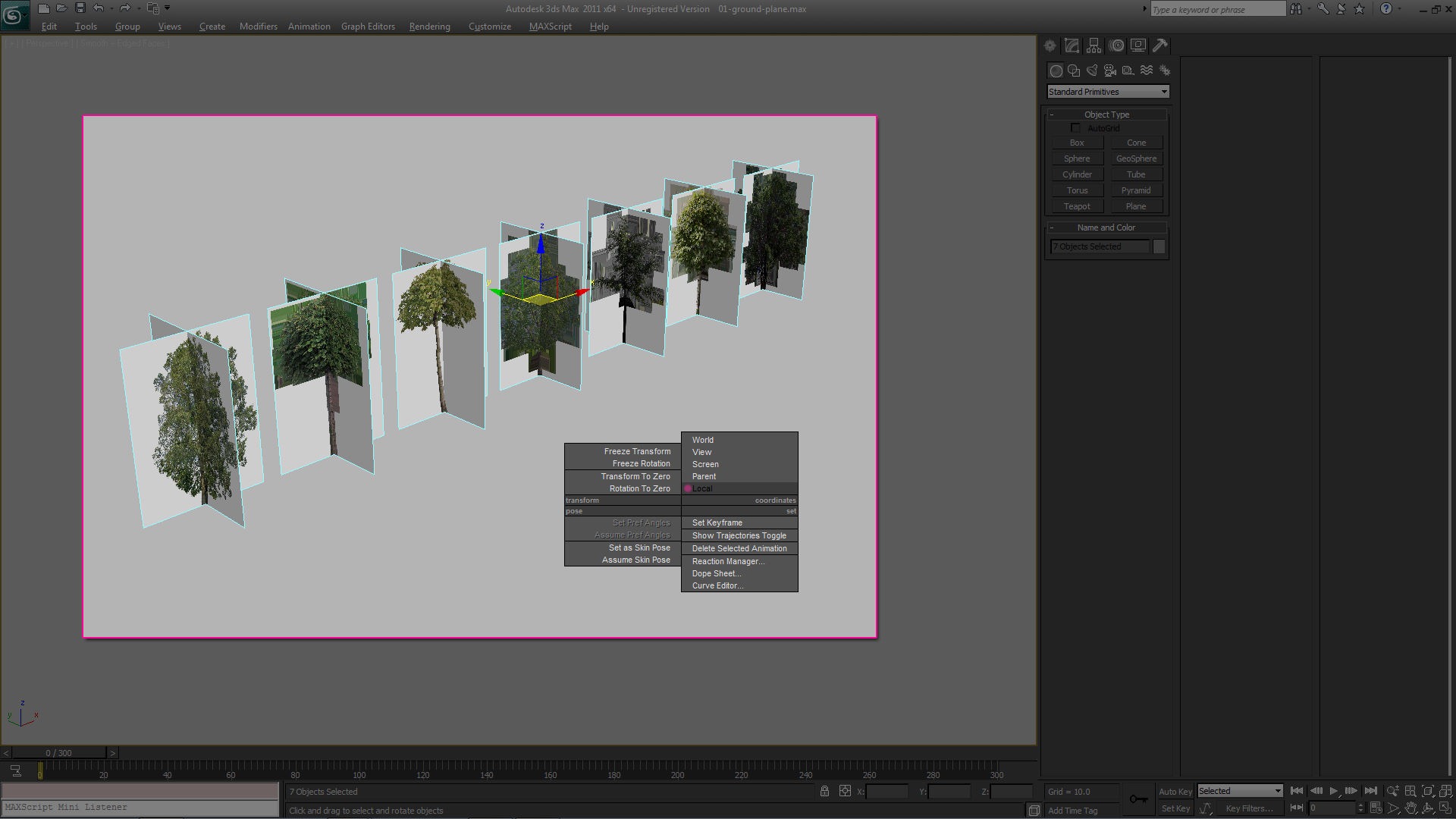 Forest Fly Over Part 2 3d Studio Max Modeling And Animation