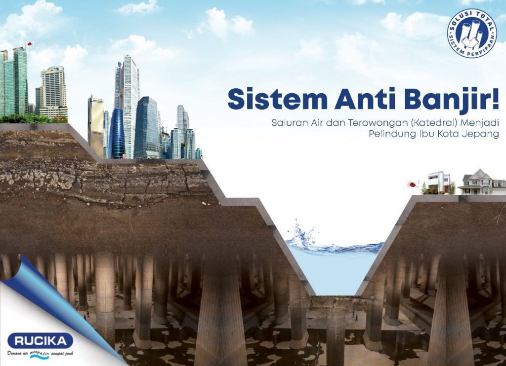 Drainase Kota dan Penerapan Sistem Pengendalian Banjir di Jepang -