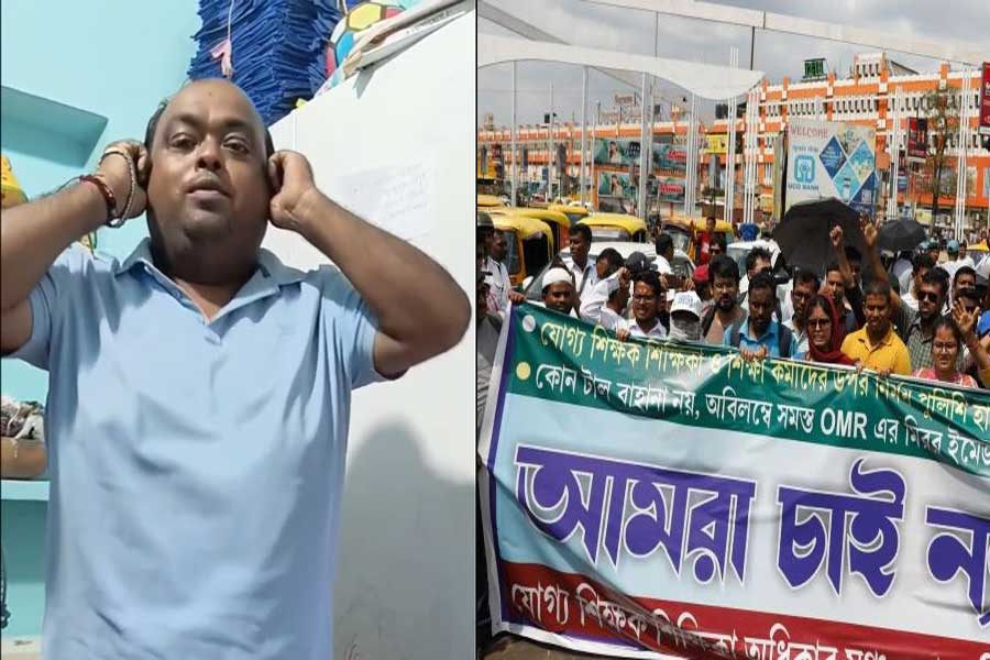 চাকরির প্রলোভন দেখিয়ে বঞ্চনা! দলের সহকর্মীদের ‘দায়’ নিয়ে কান ধরে ওঠবস তৃণমূল নেতার