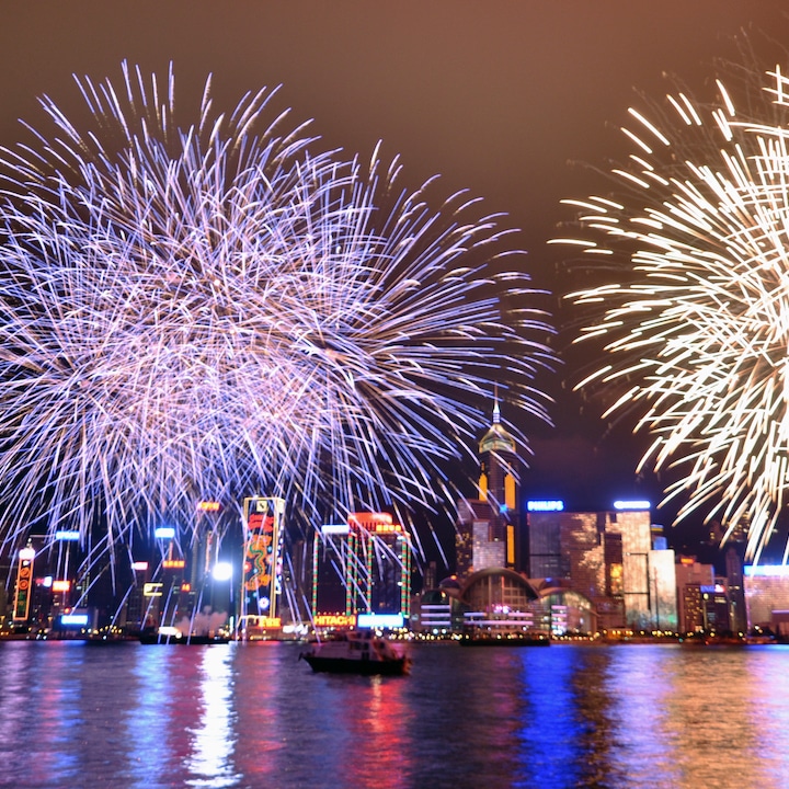 Top 32+ Photos hong kong chinese new year fireworks 2016 Completed