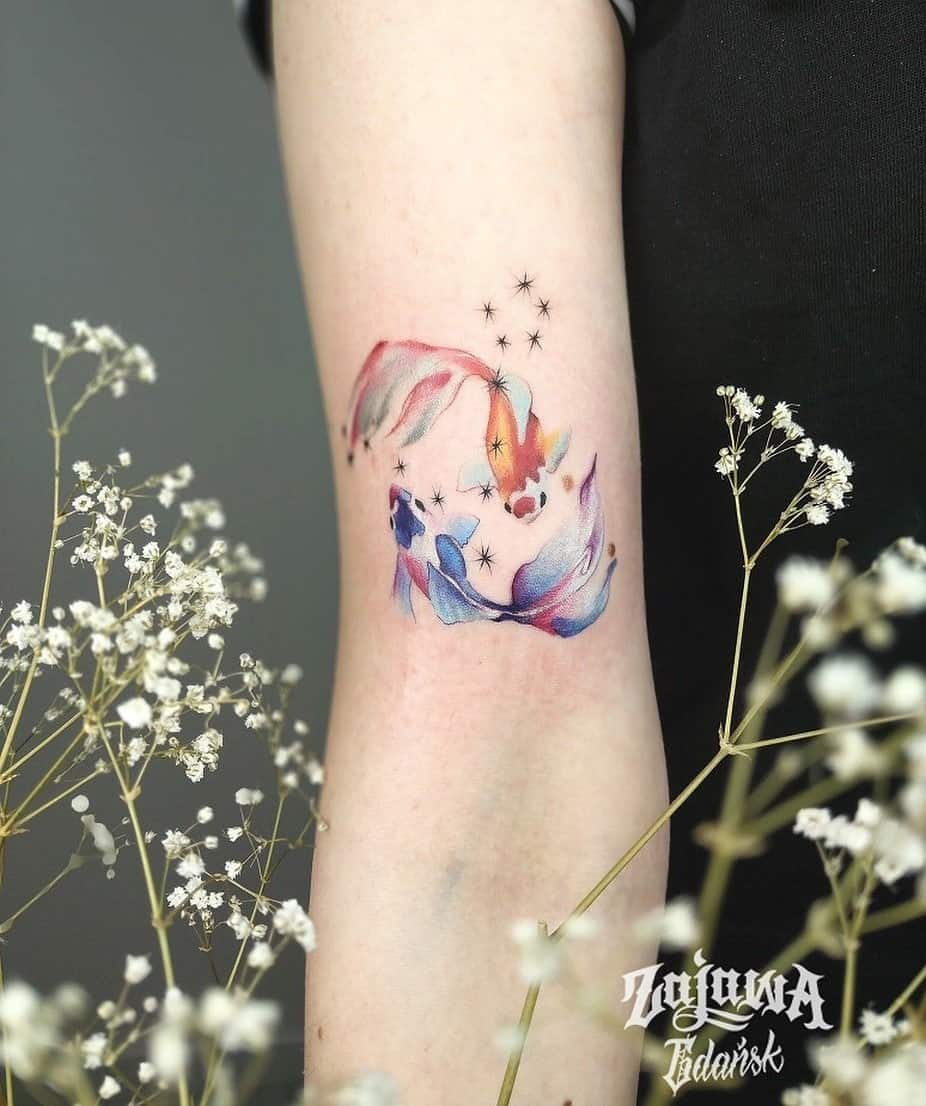 Koi Fish Tattoos With Meanings - Body Art Guru 1106_x_926_jpg